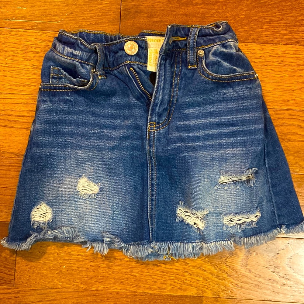 Forever 21 Girls Jean Skirt